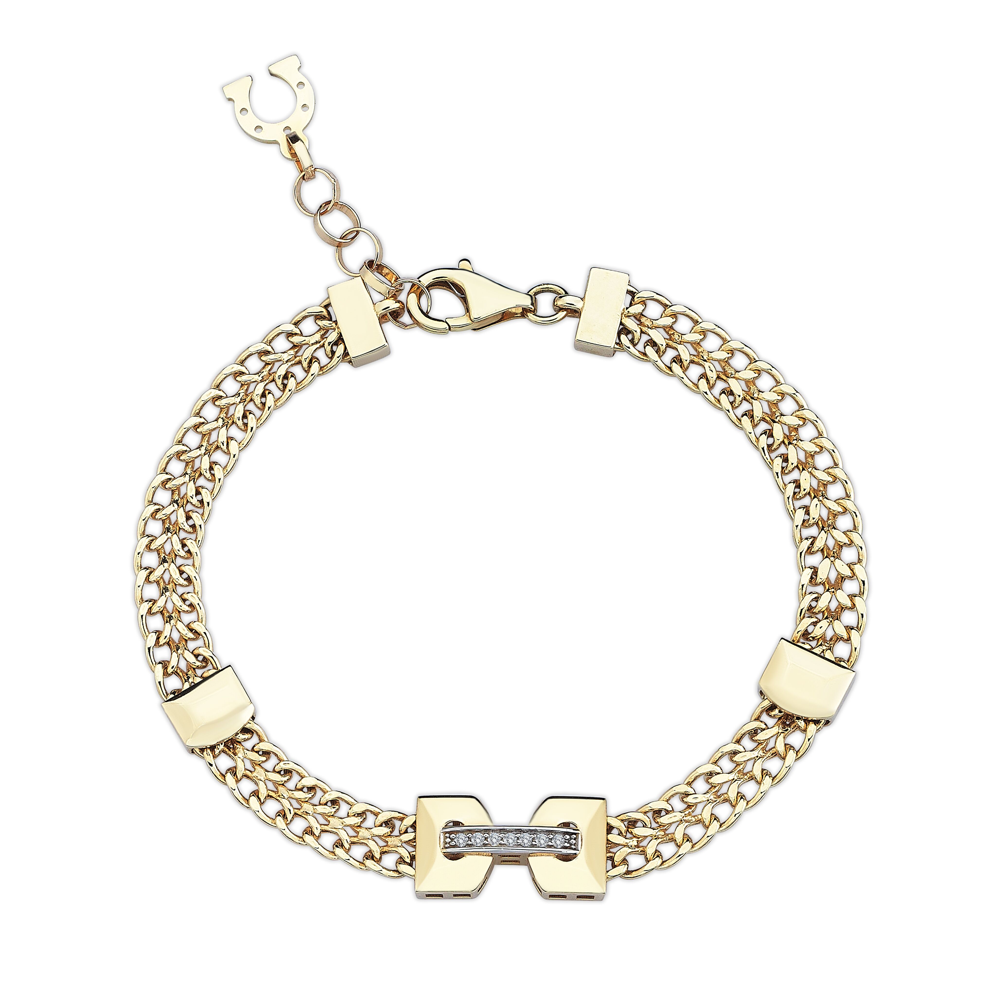 You and Me Diamond Bracelet - 1